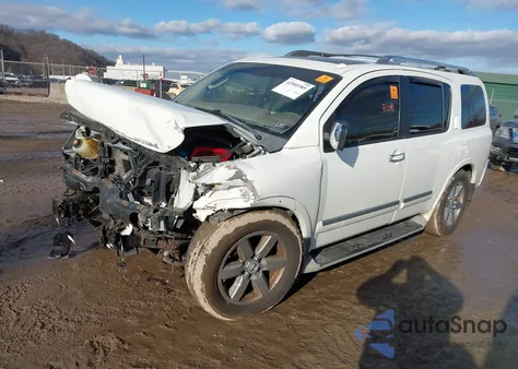 2011 Nissan Armada Platinum из США, поврежденный, VIN 5N1AA0NE8BN623244